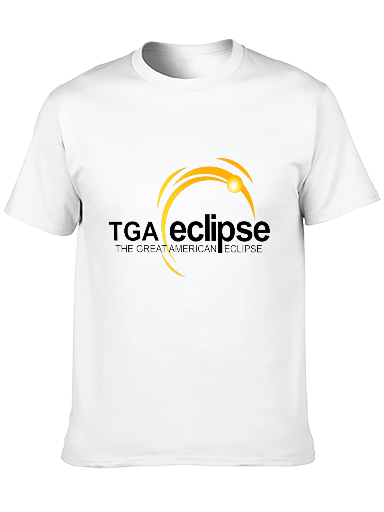 Great American Eclipse TGA Black Tee