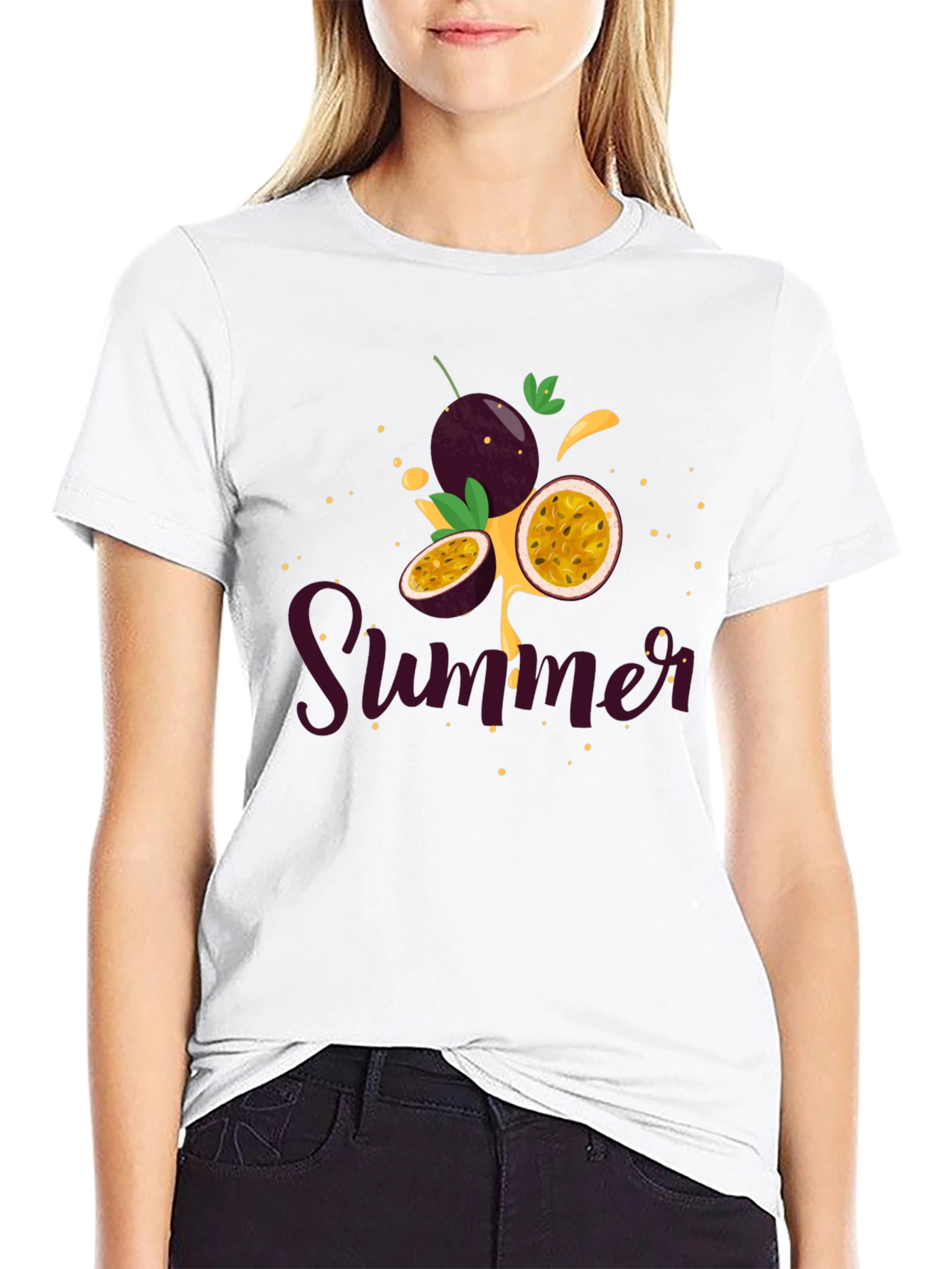 Summer Passion Fruit Graphic Tee
