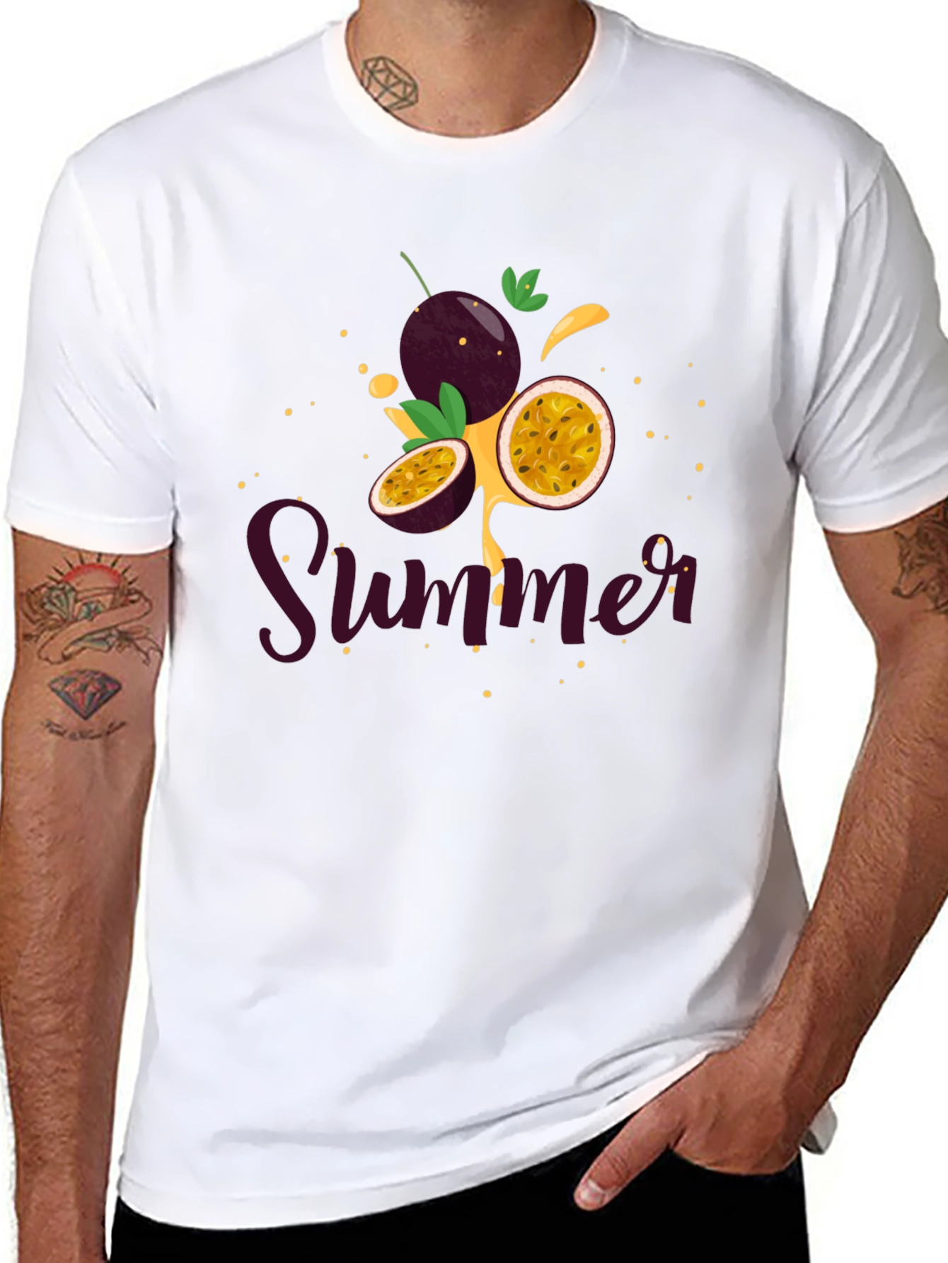 Summer Passion Fruit Graphic Tee