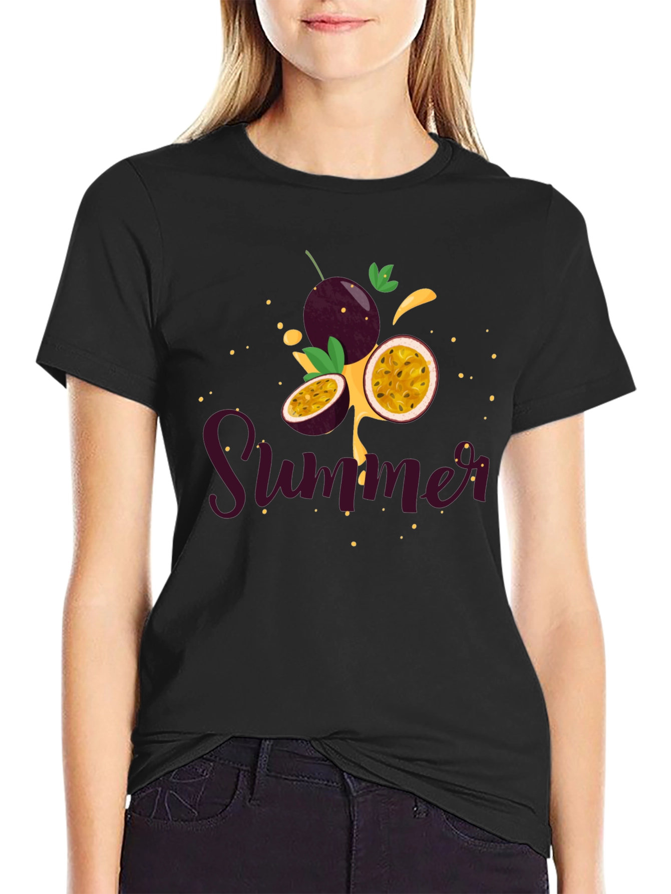 Summer Passion Fruit Graphic Tee