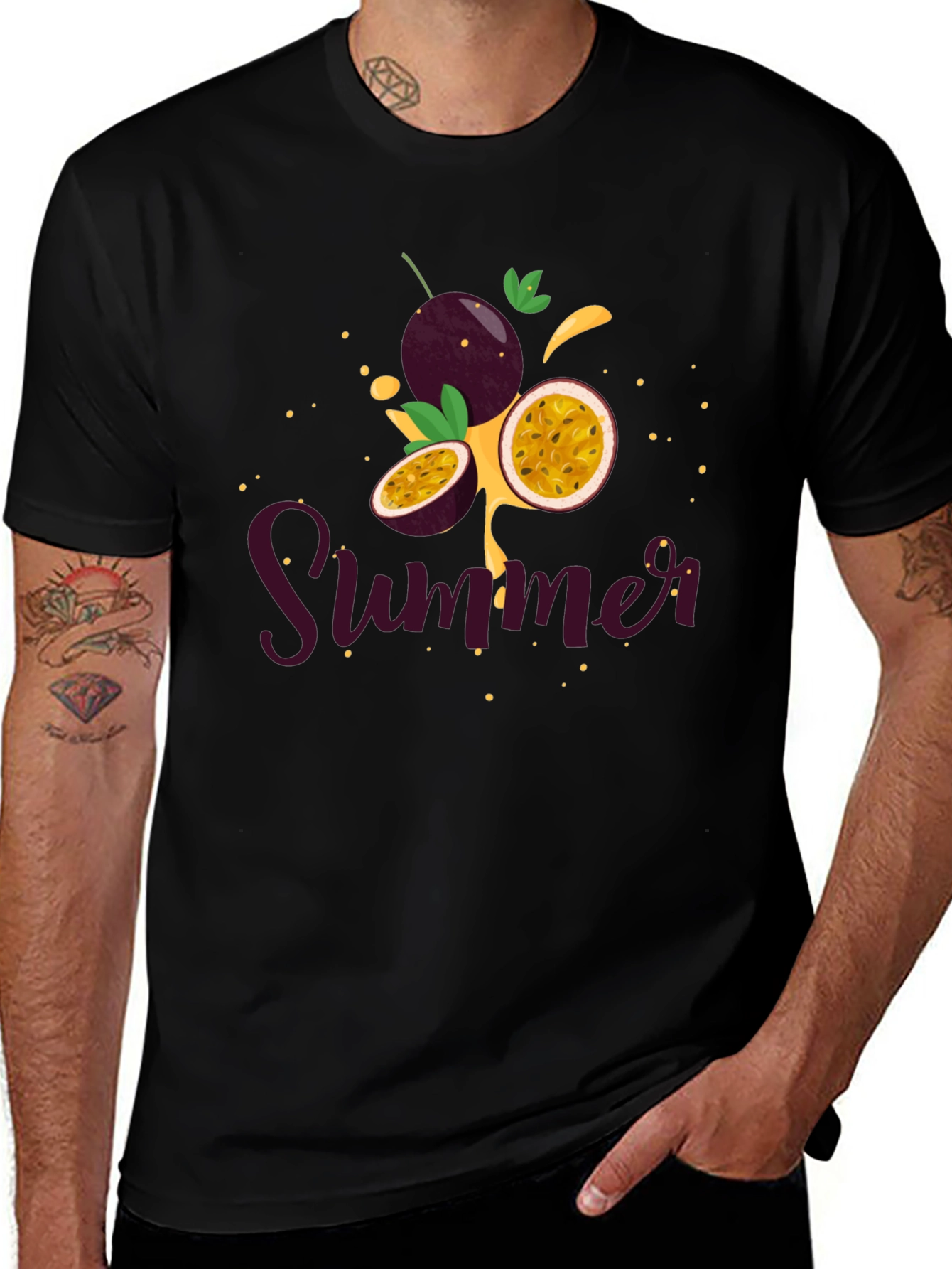 Summer Passion Fruit Graphic Tee