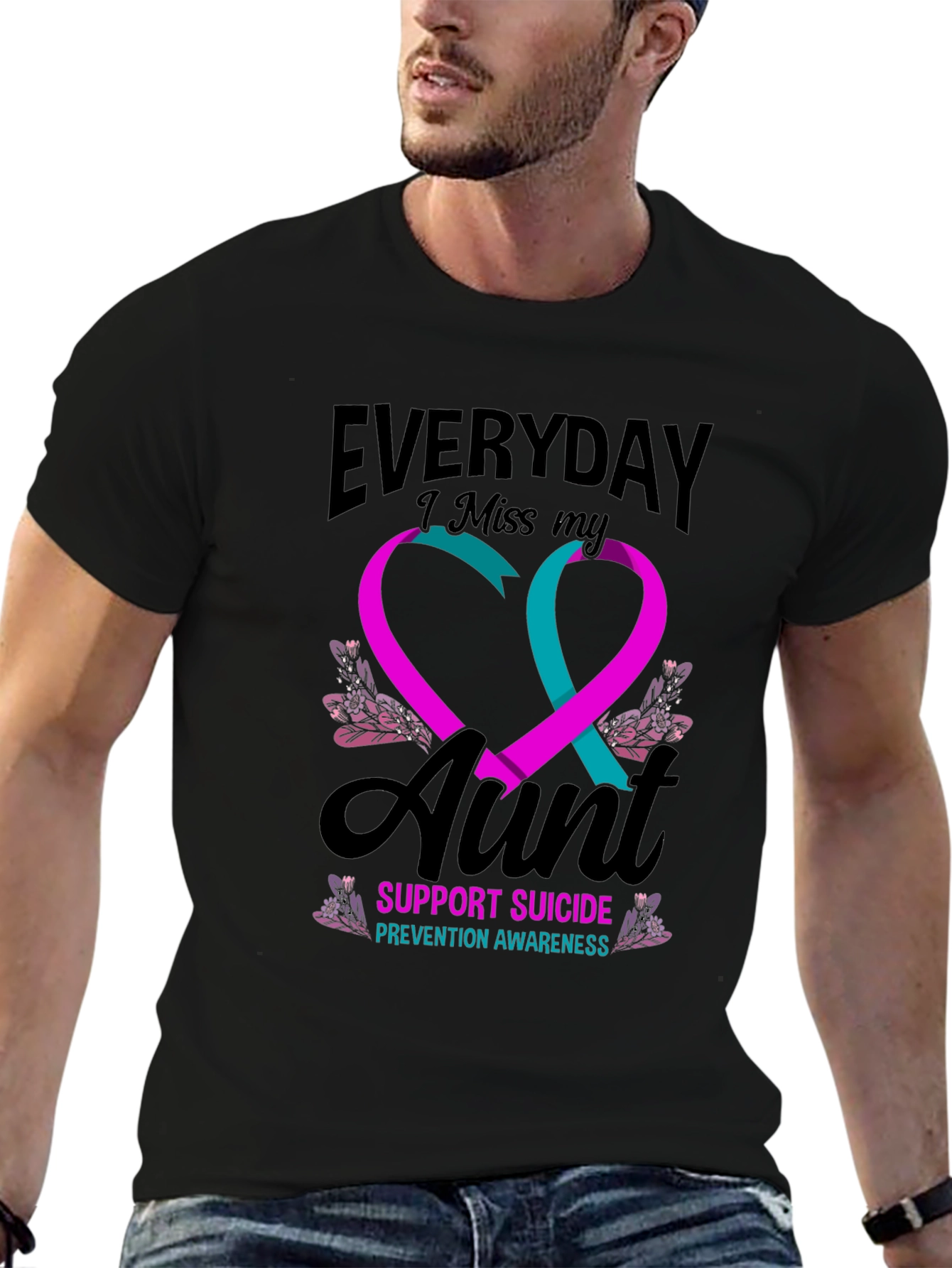 Everyday I Miss My Aunt Suicide Prevention T-Shirt