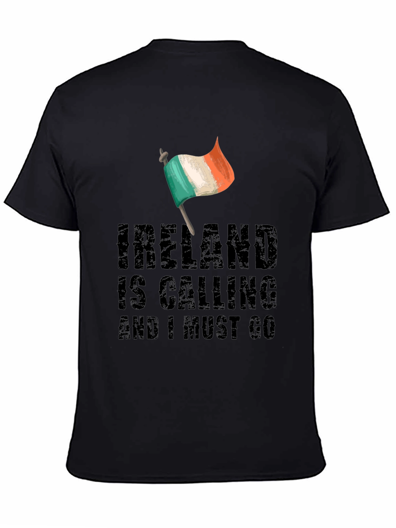 Ireland Calling Black T-Shirt