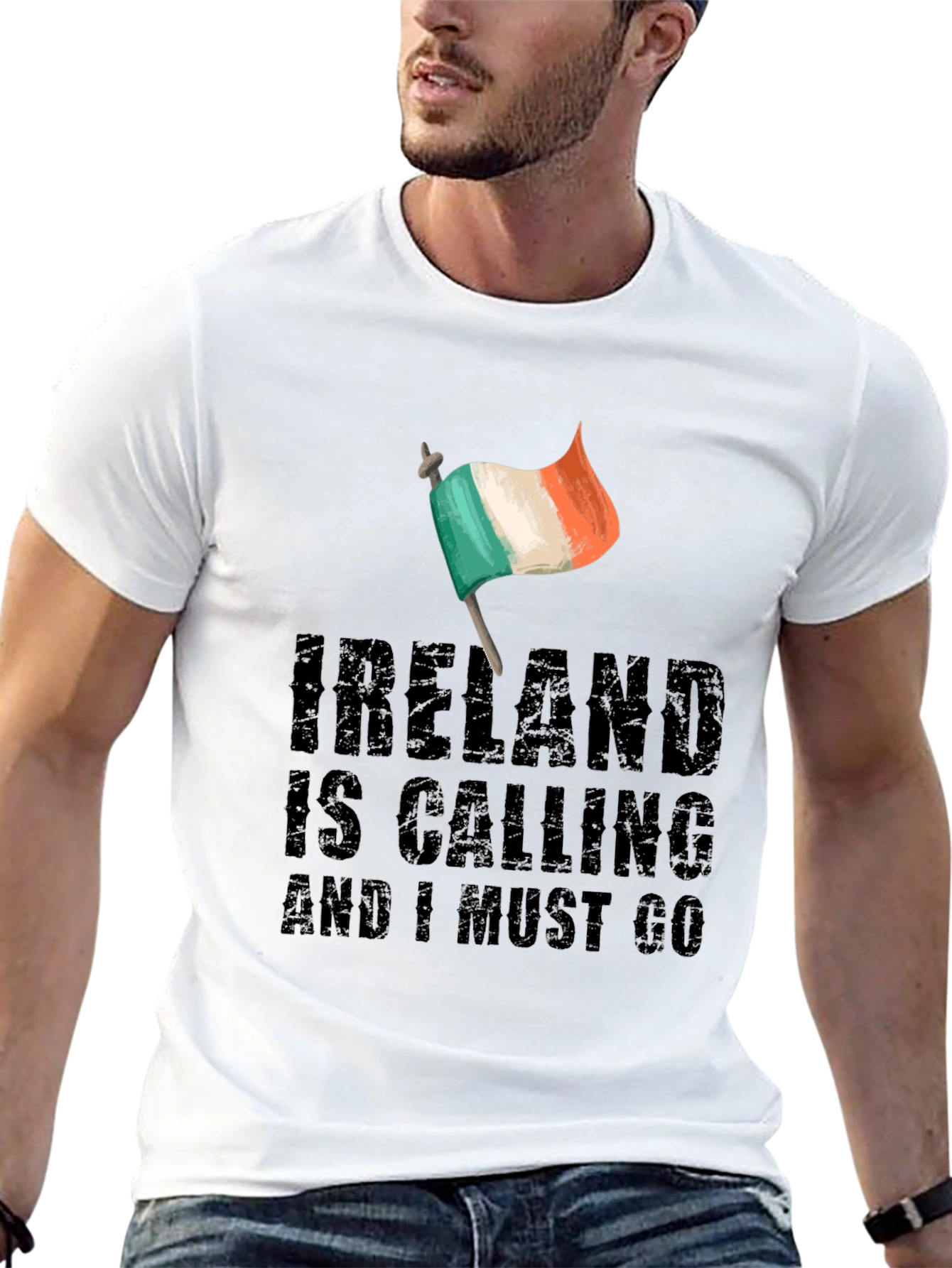Ireland Calling Black T-Shirt