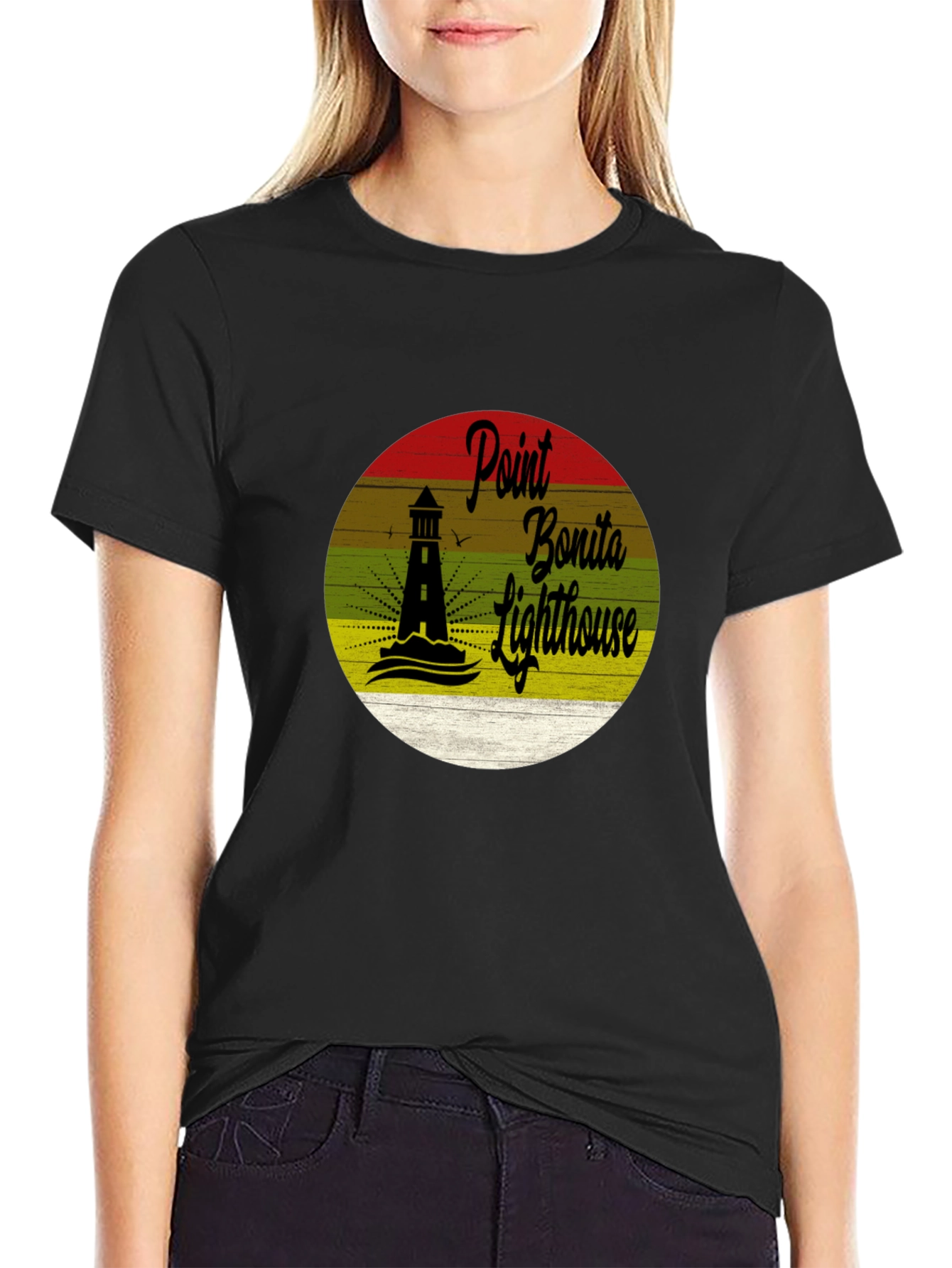 Point Bonita Lighthouse Graphic Tee