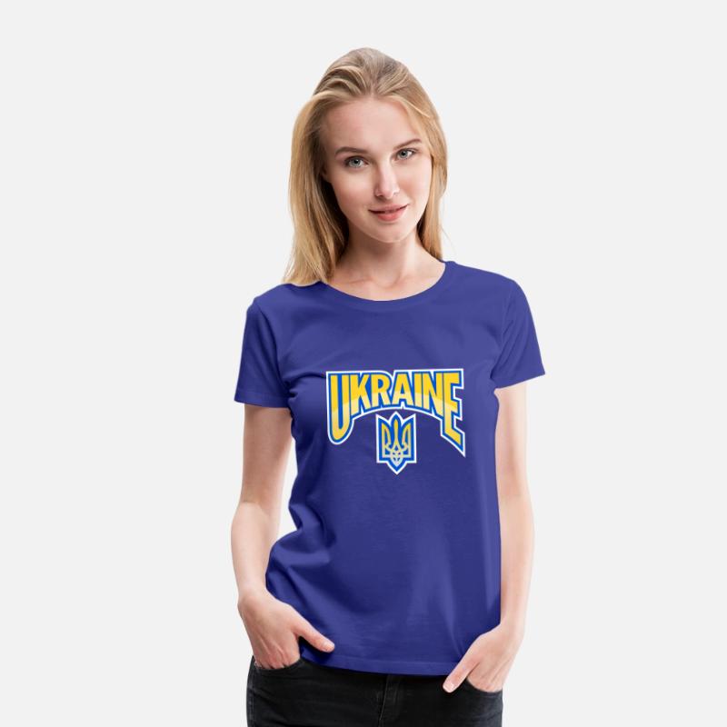 Ukraine logo support coat of arms