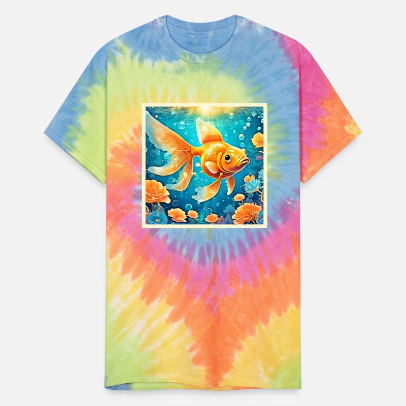 Underwater Goldfish Art