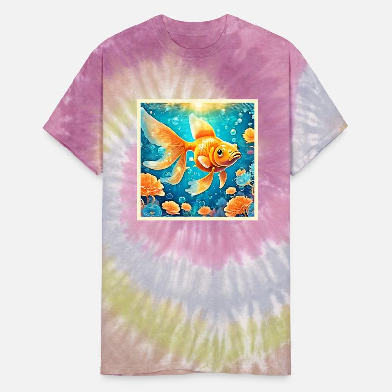 Underwater Goldfish Art