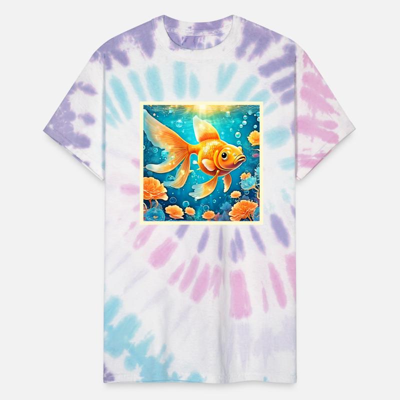 Underwater Goldfish Art