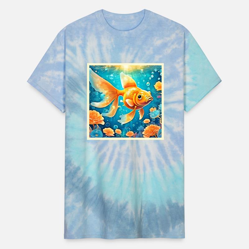 Underwater Goldfish Art