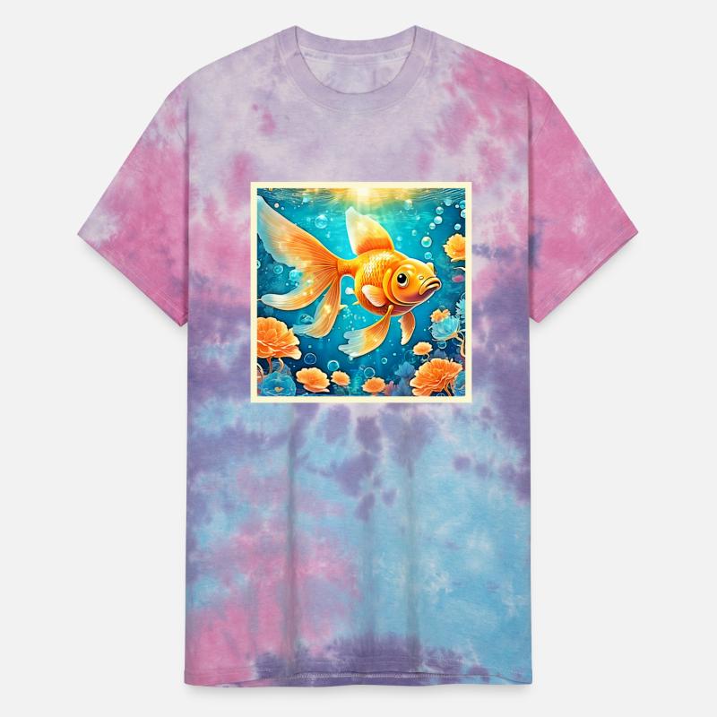 Underwater Goldfish Art