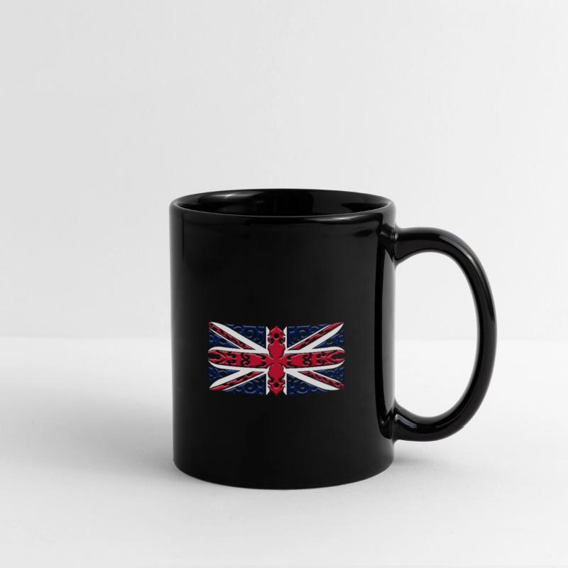 Union Jack British Flag Ornamental Style