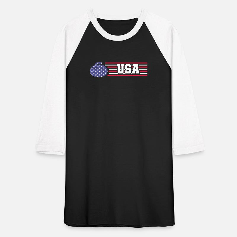 USA Curling American Flag