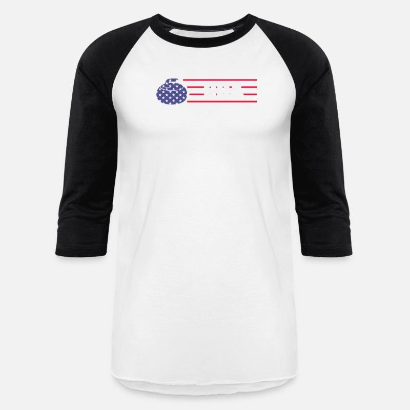 USA Curling American Flag