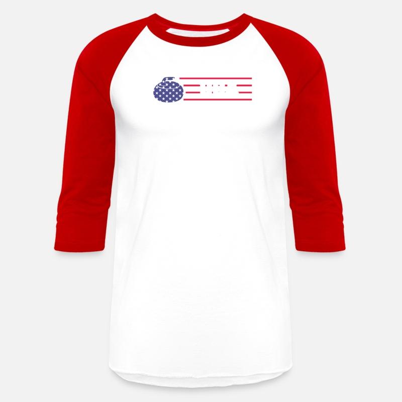 USA Curling American Flag