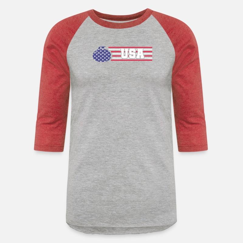 USA Curling American Flag