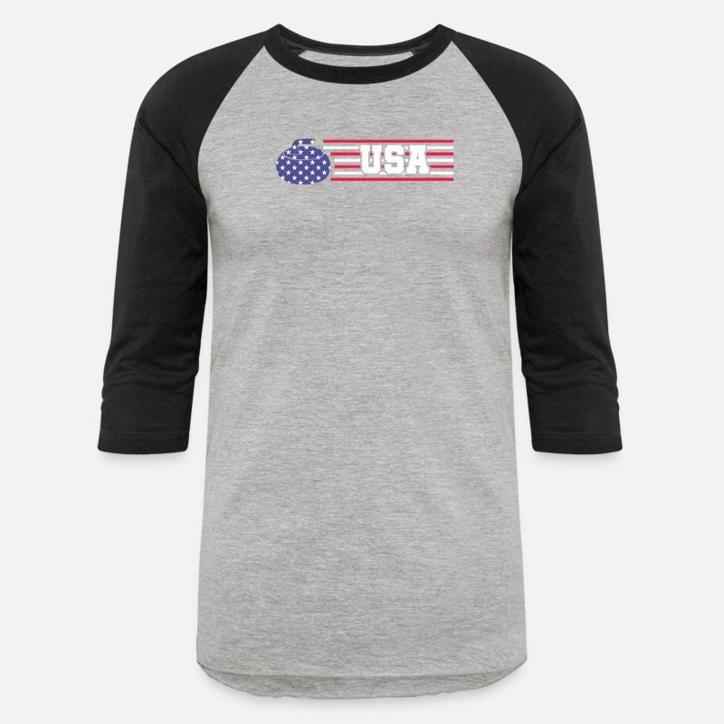 USA Curling American Flag