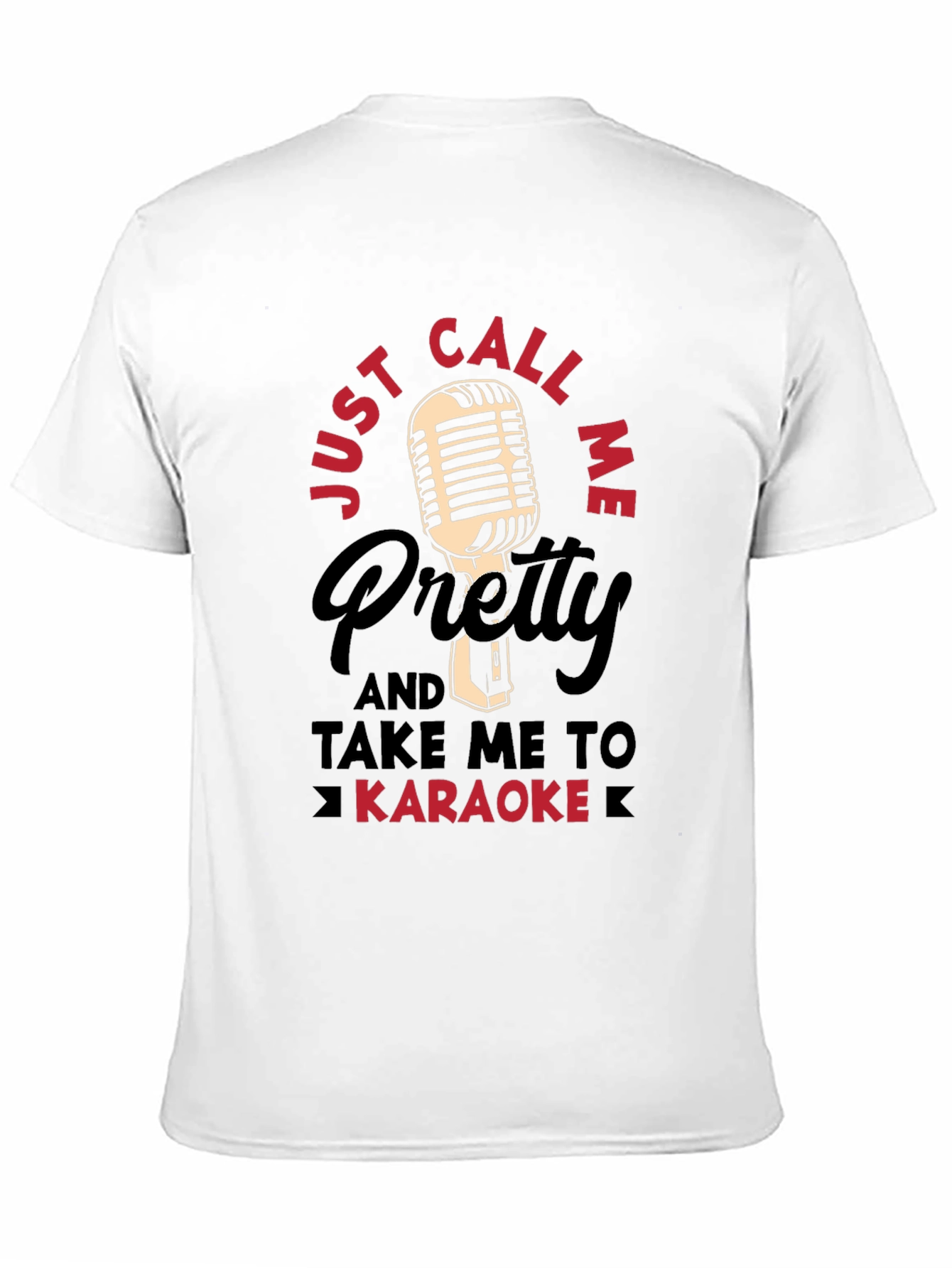 Karaoke Night T-Shirt - Just Call Me Pretty