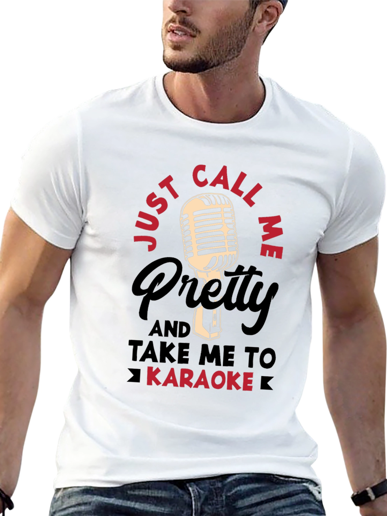 Karaoke Night T-Shirt - Just Call Me Pretty