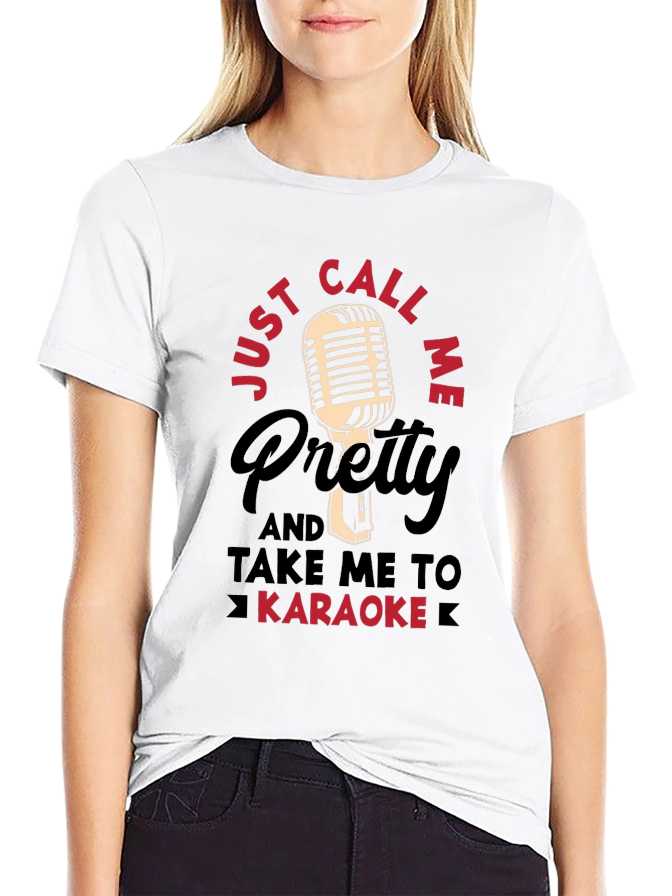 Karaoke Night T-Shirt - Just Call Me Pretty
