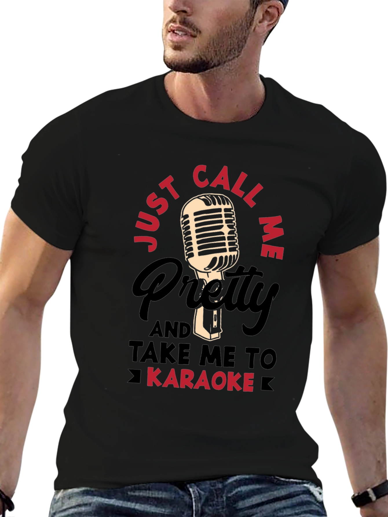 Karaoke Night T-Shirt - Just Call Me Pretty