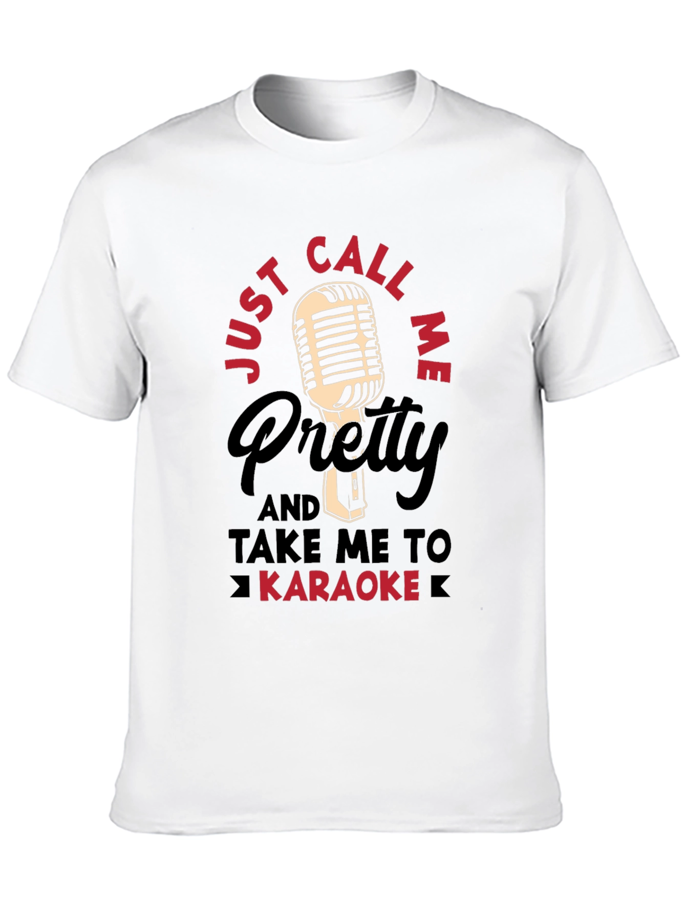 Karaoke Night T-Shirt - Just Call Me Pretty