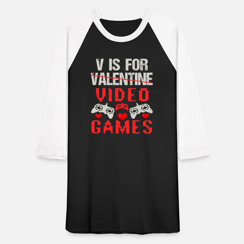 V is for Video Games Valentines Day Gamer Men Boys