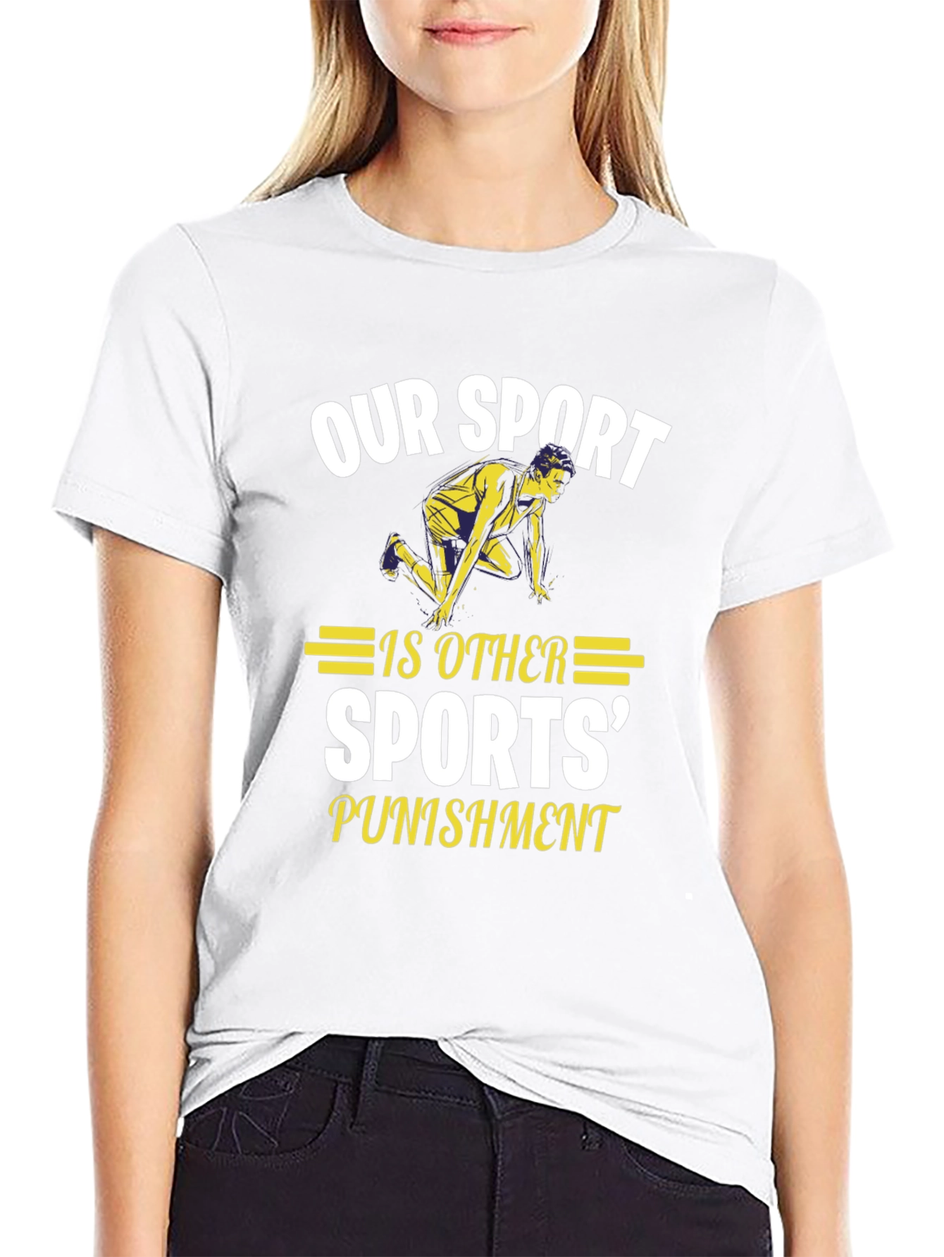 Our Sport Punishment Tee - Funny Running T-Shirt