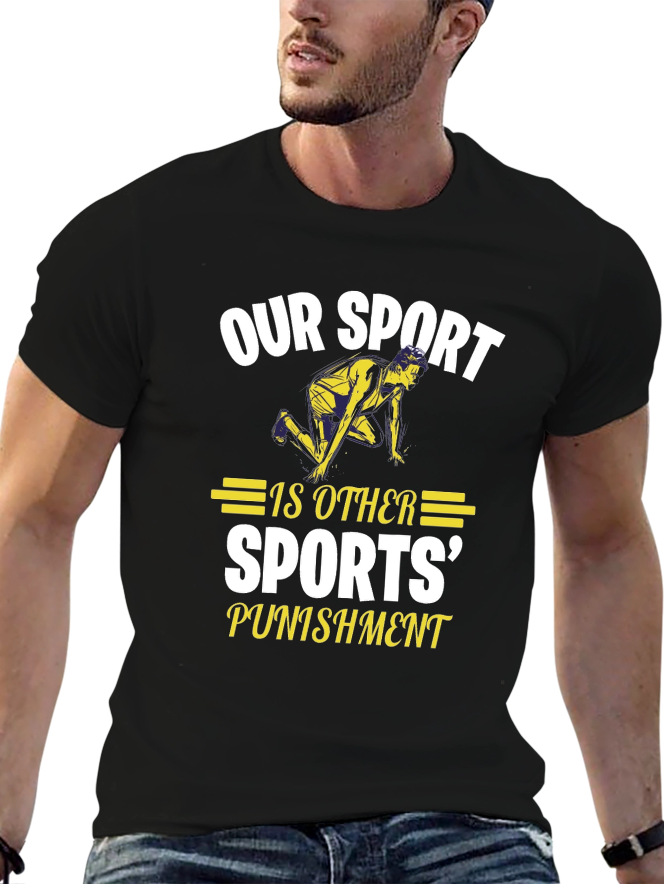 Our Sport Punishment Tee - Funny Running T-Shirt