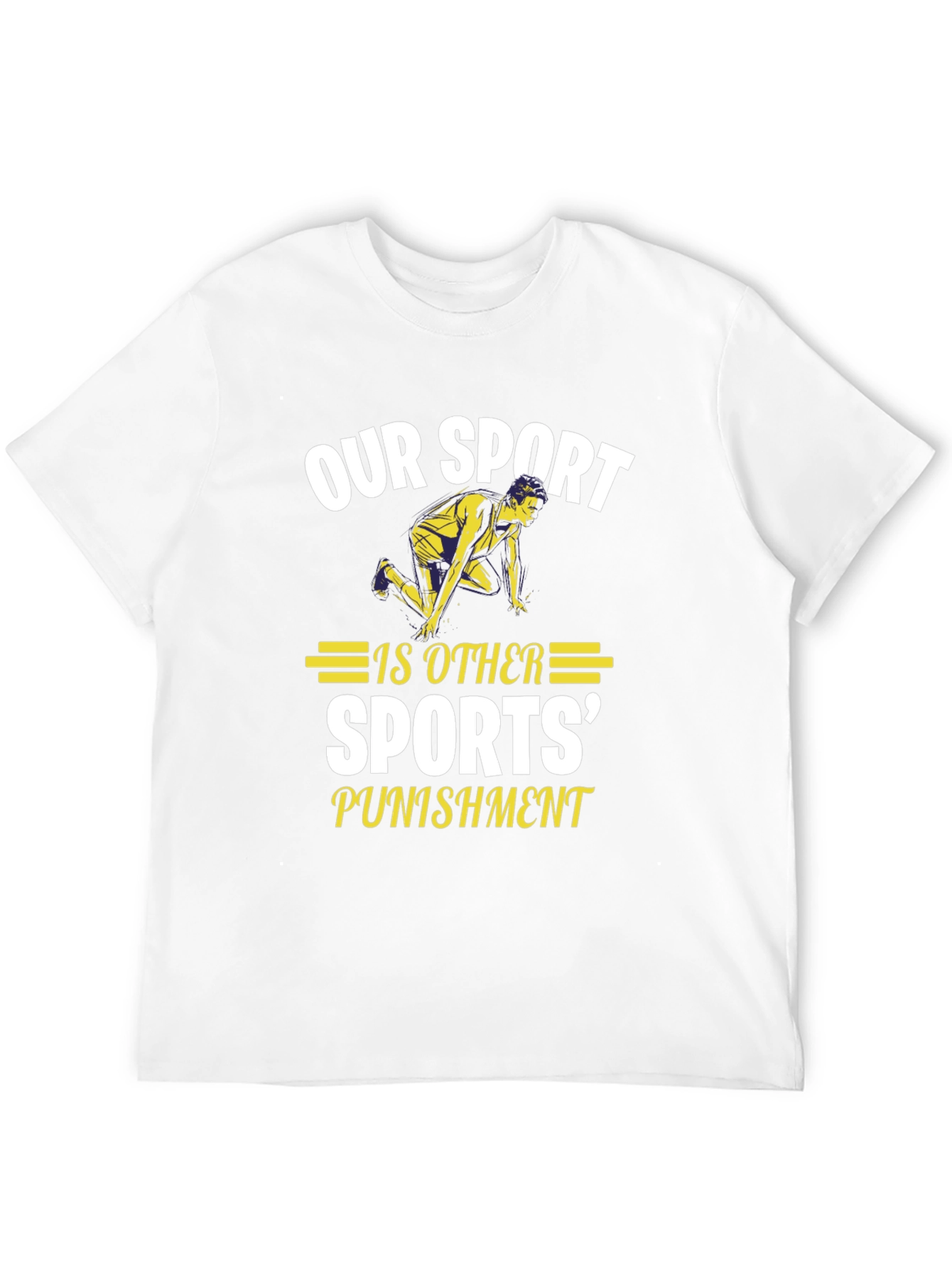 Our Sport Punishment Tee - Funny Running T-Shirt