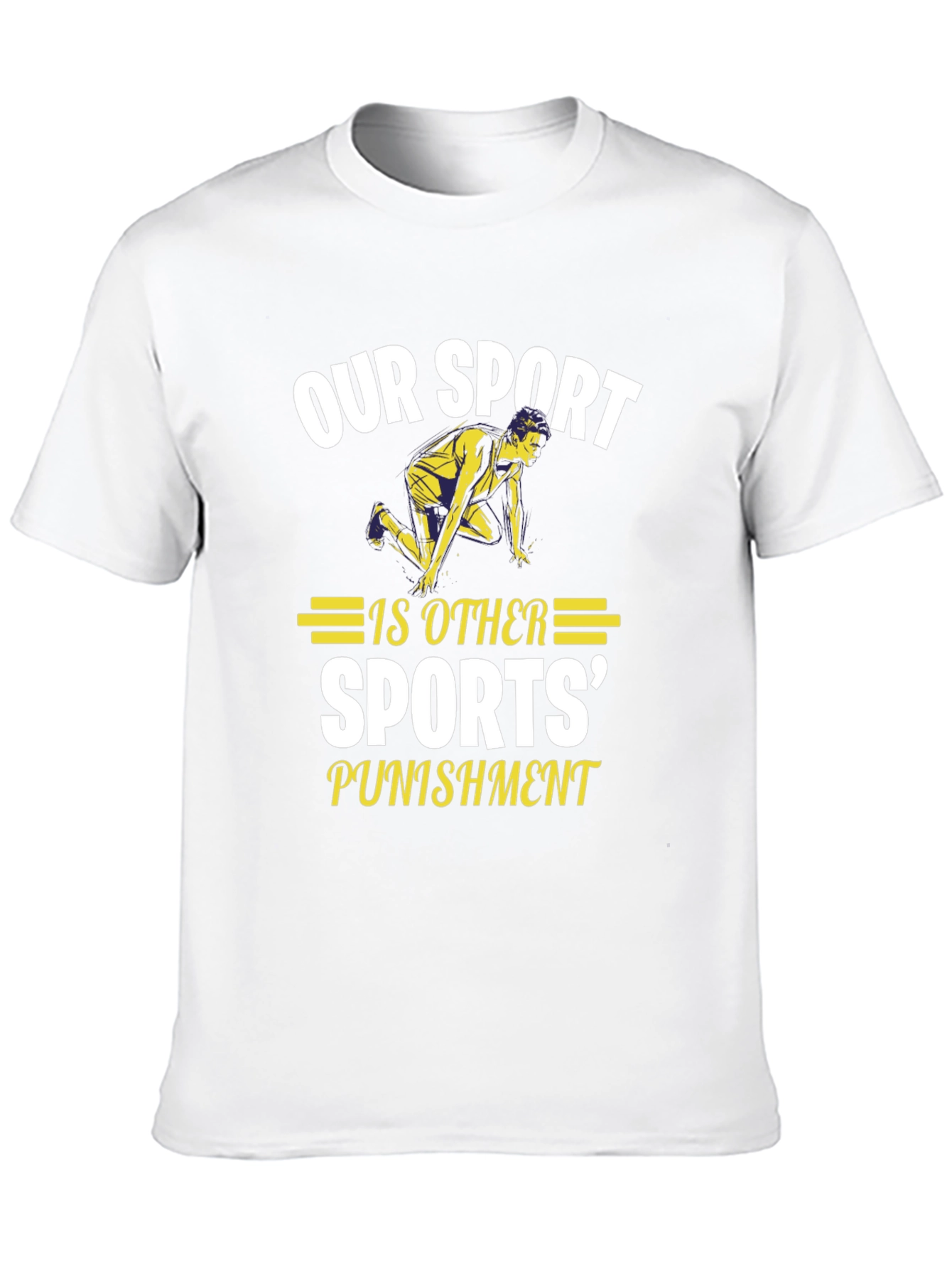 Our Sport Punishment Tee - Funny Running T-Shirt