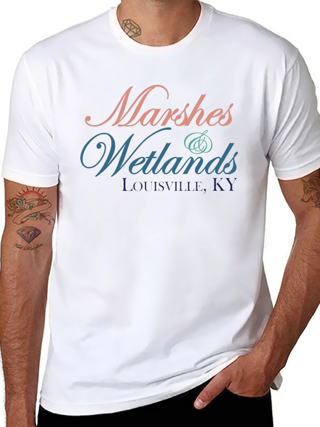 Marshes Wetlands Louisville KY Graphic T-Shirt
