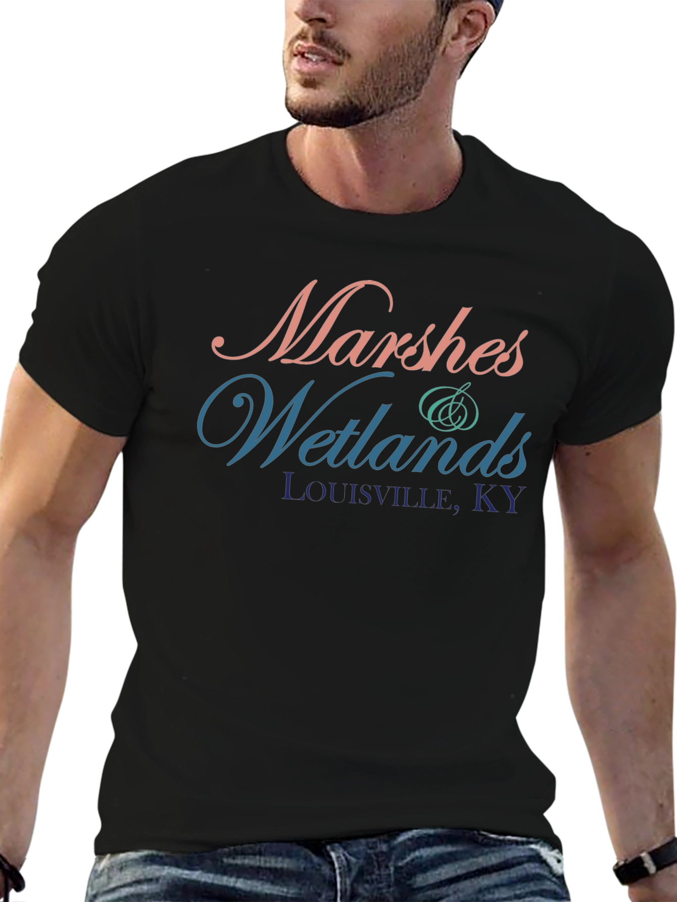 Marshes Wetlands Louisville KY Graphic T-Shirt