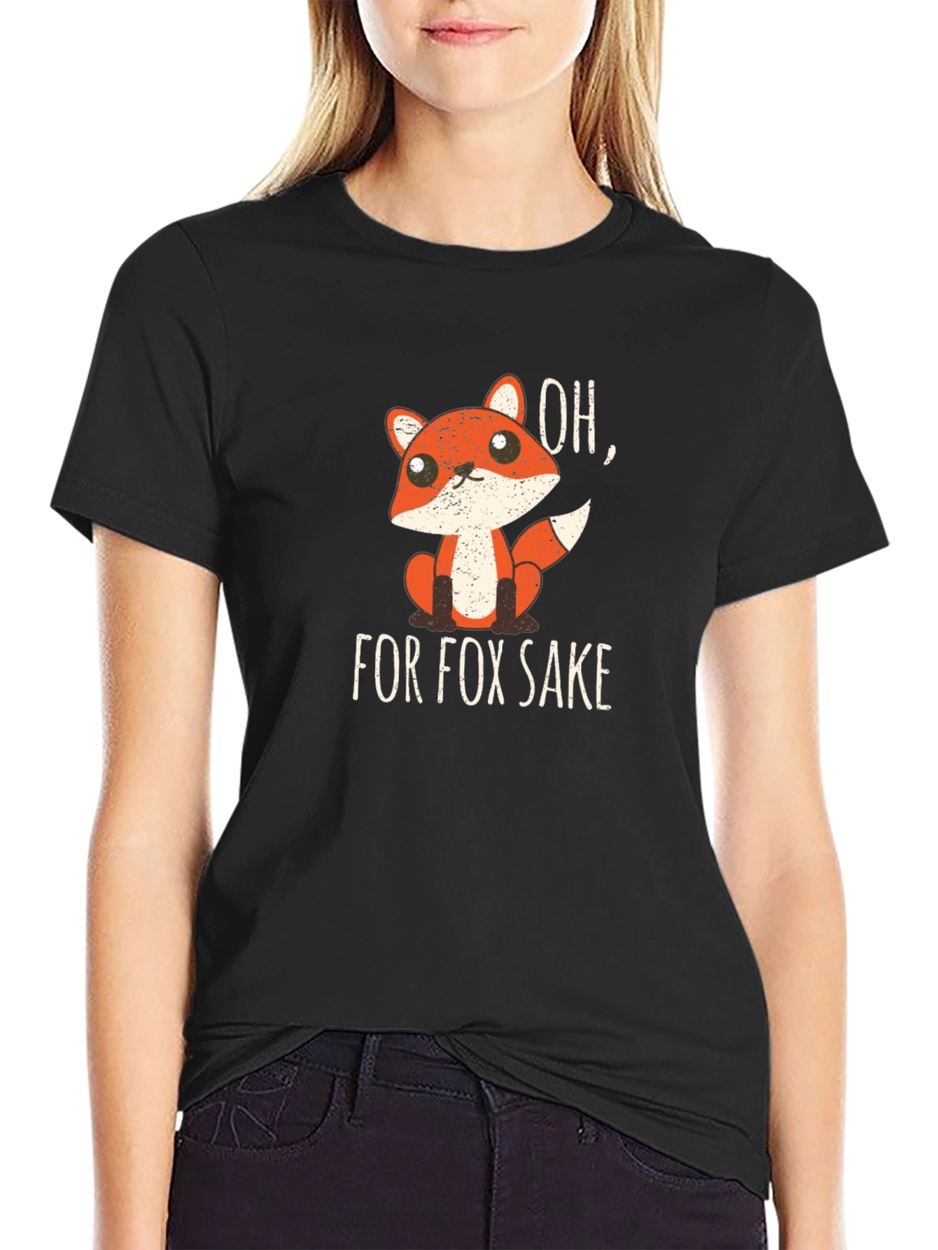Funny Fox Sake T-Shirt - Soft Cotton Tee