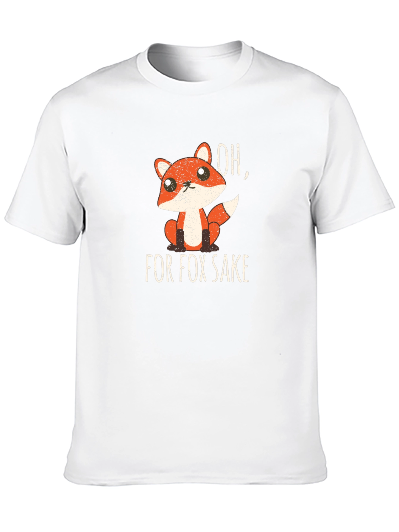 Funny Fox Sake T-Shirt - Soft Cotton Tee