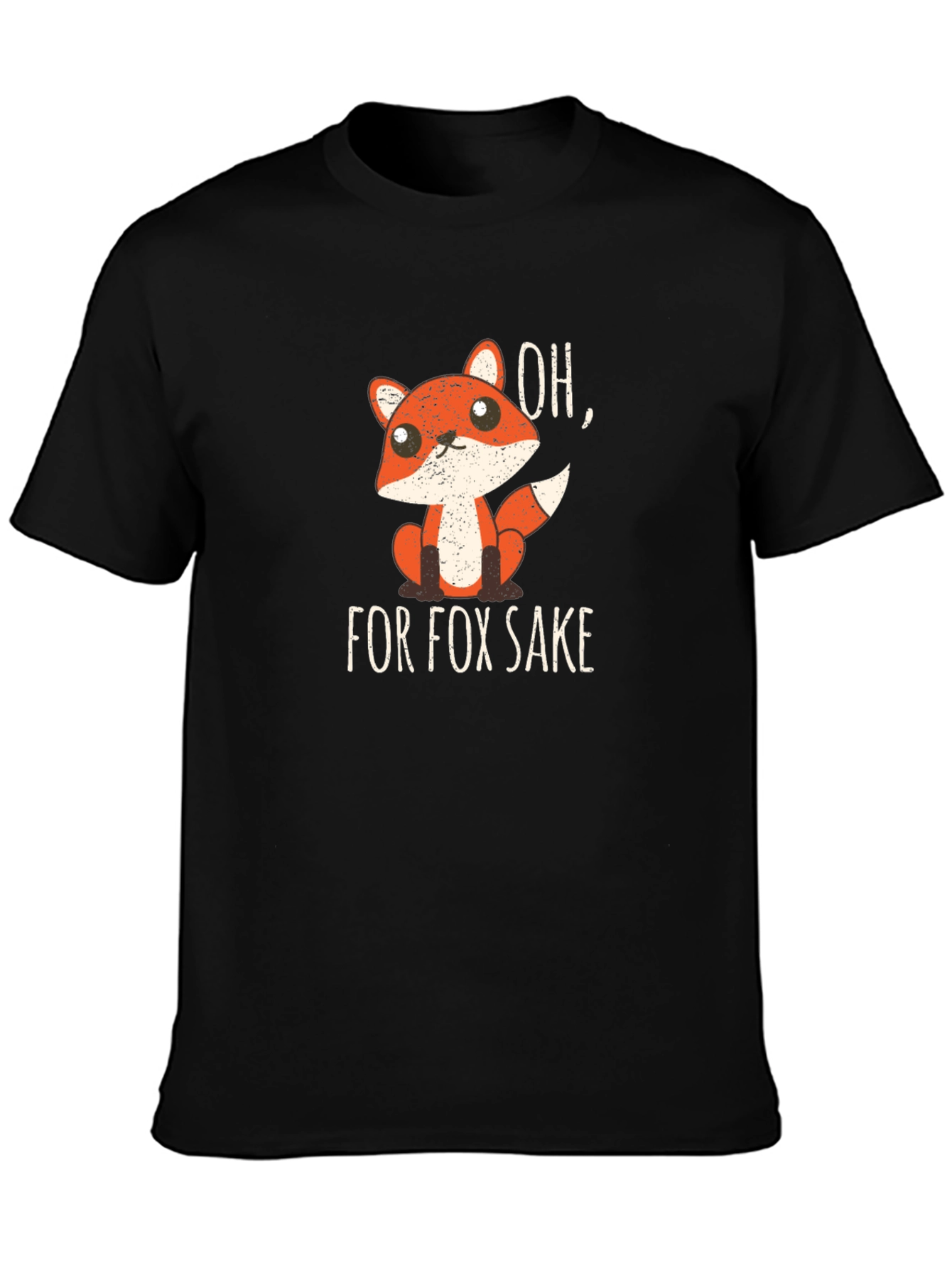 Funny Fox Sake T-Shirt - Soft Cotton Tee