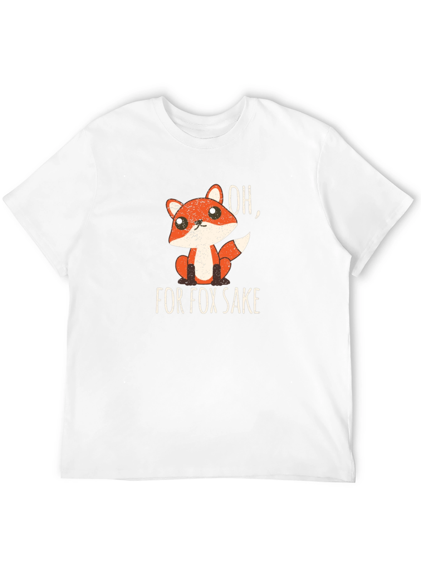 Funny Fox Sake T-Shirt - Soft Cotton Tee