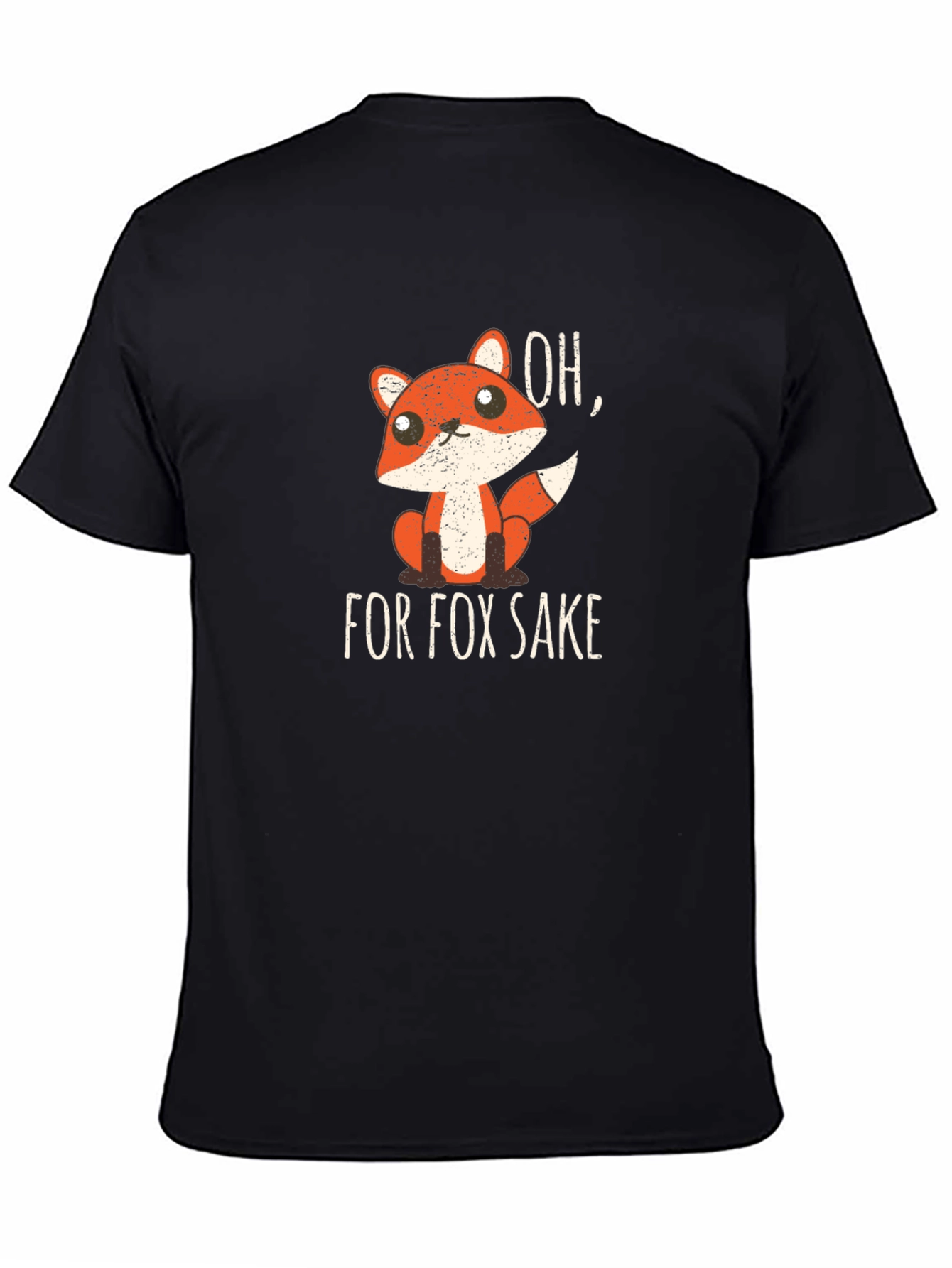 Funny Fox Sake T-Shirt - Soft Cotton Tee