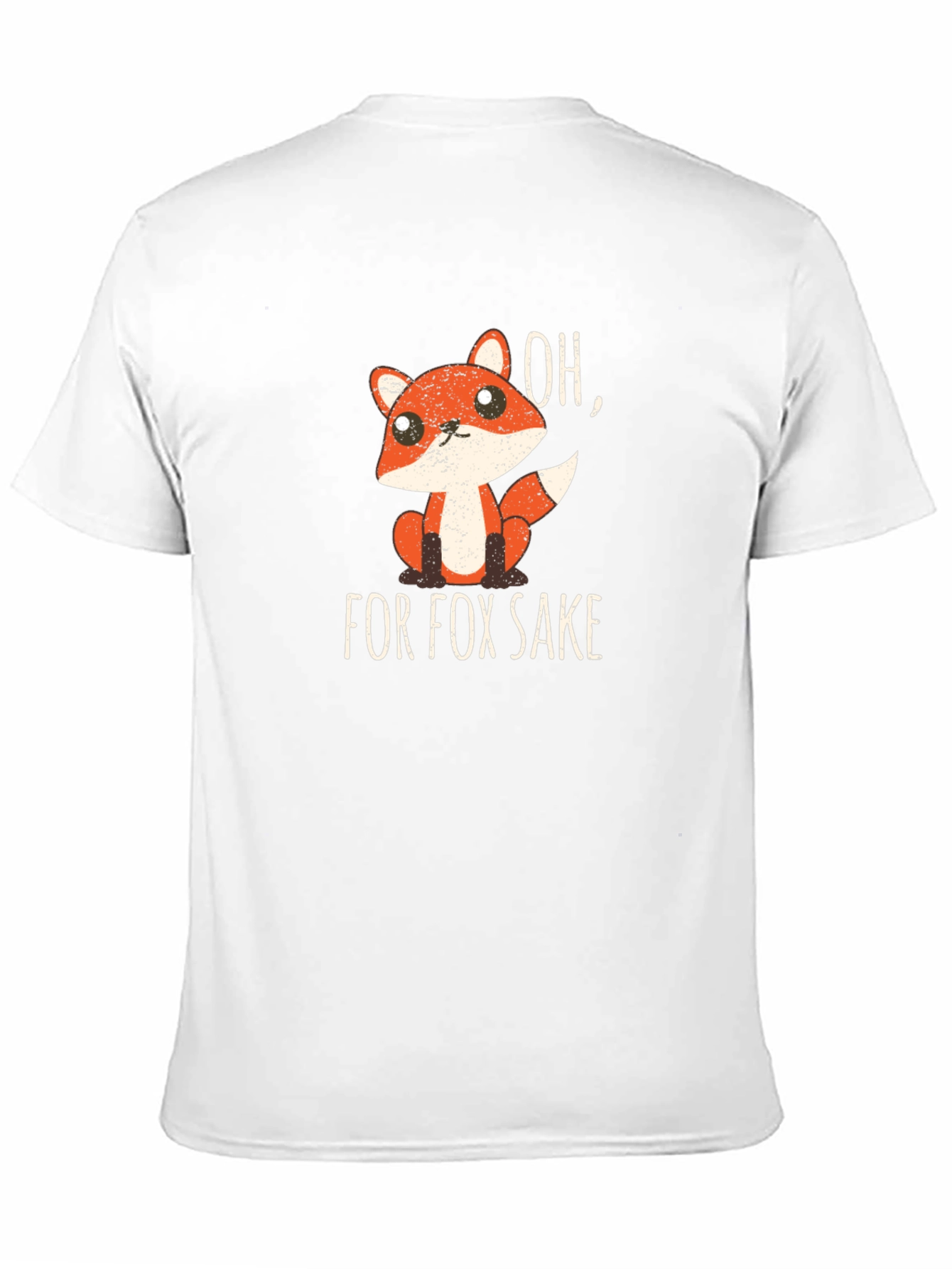 Funny Fox Sake T-Shirt - Soft Cotton Tee
