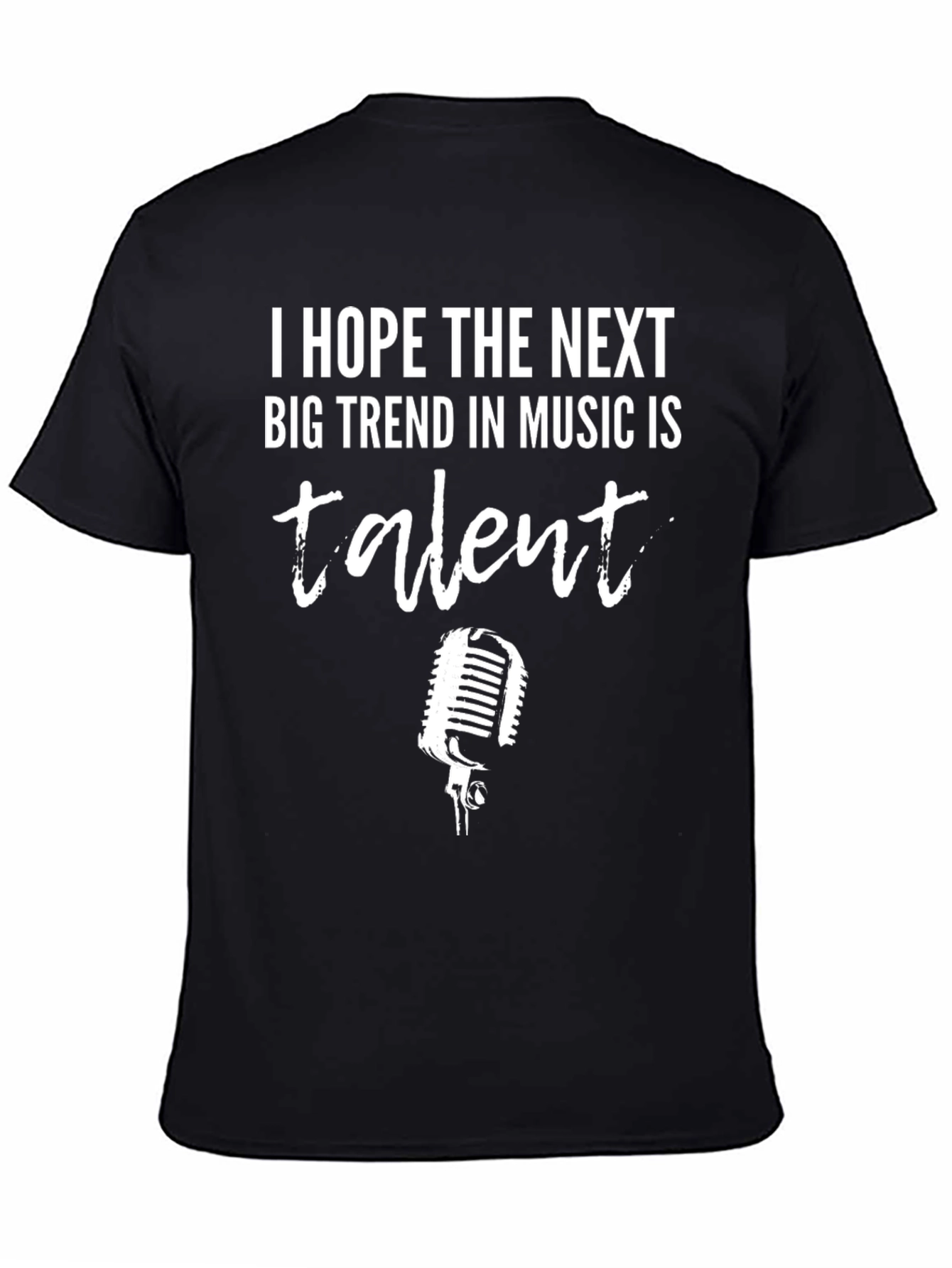Talent in Music Graphic Tee - Black