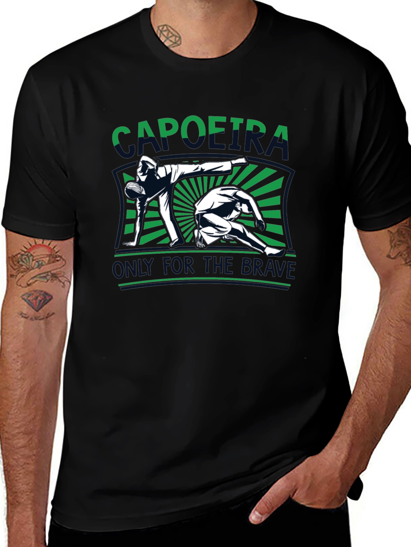 Capoeira T-Shirt - Martial Arts Graphic Tee