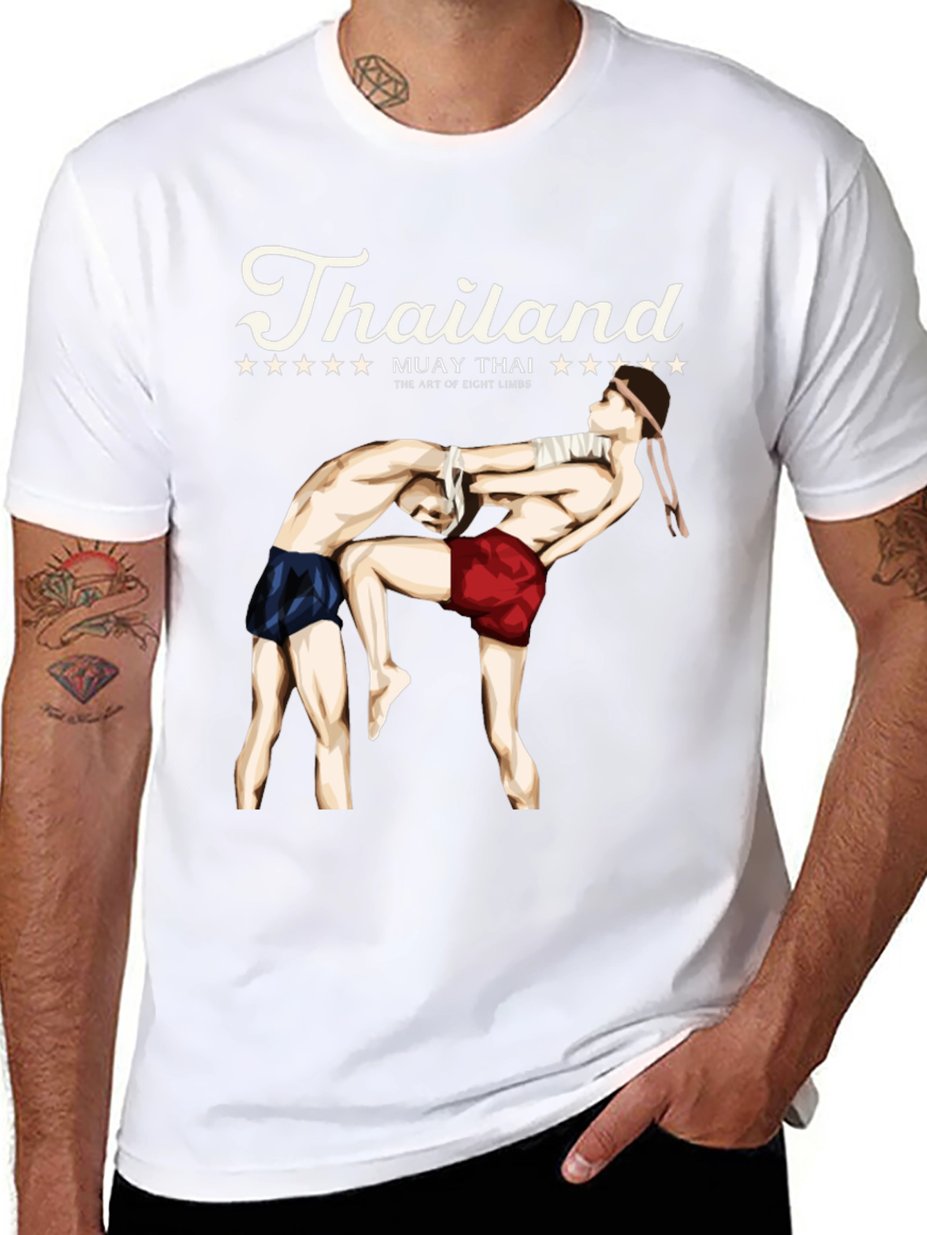 Thailand Muay Thai T-Shirt - Martial Arts Tee