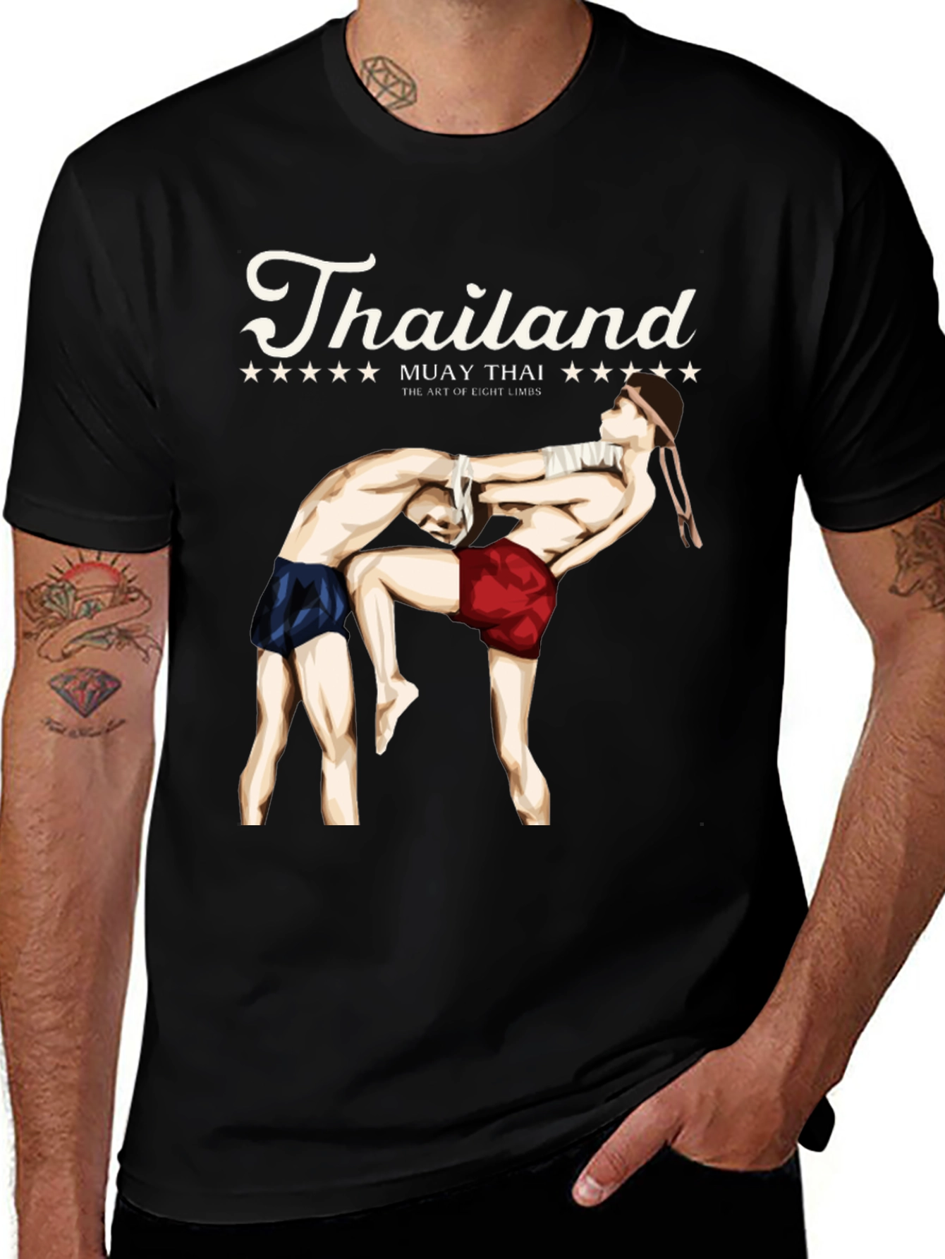 Thailand Muay Thai T-Shirt - Martial Arts Tee