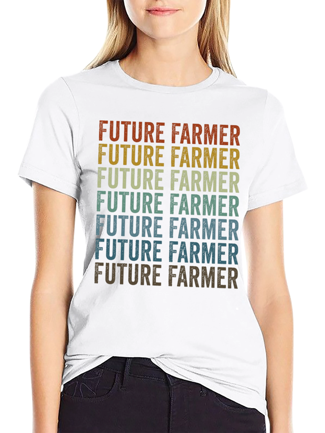 Future Farmer Retro Style Graphic Tee