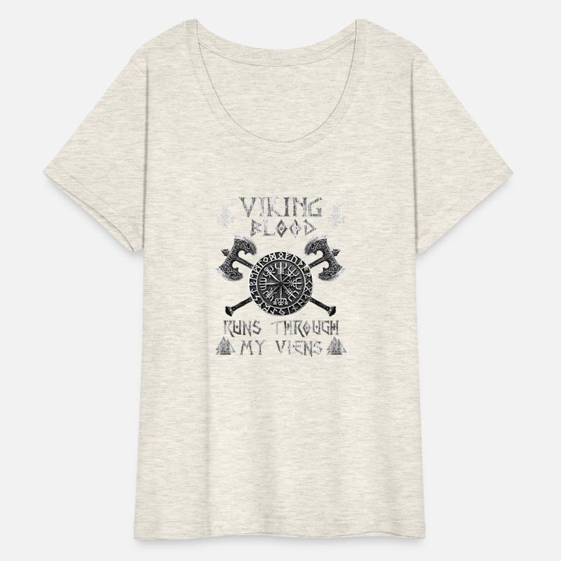 Valknut Runes Odin TShirt Vikings Germanic Myth