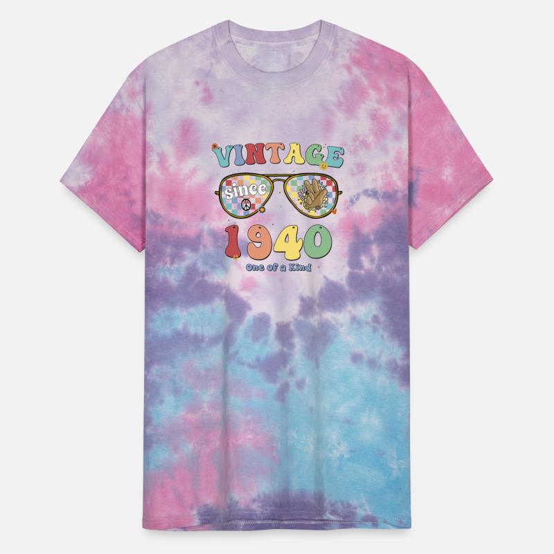 Vintage 1940 It's My Birthday Hippie Groovy 83rd