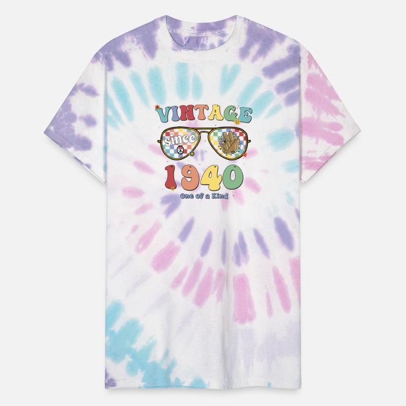 Vintage 1940 It's My Birthday Hippie Groovy 83rd