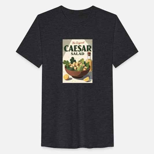 Vintage Caesar Salad Poster – Retro Kitchen Art