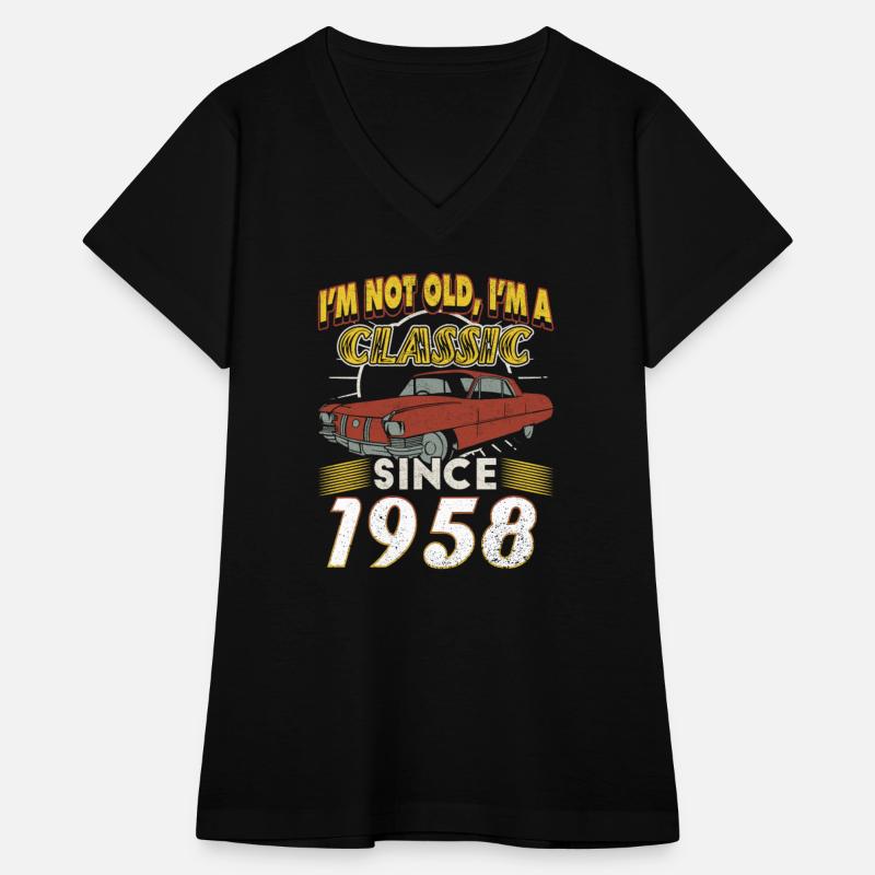 Vintage car 1958 vintage birthday present