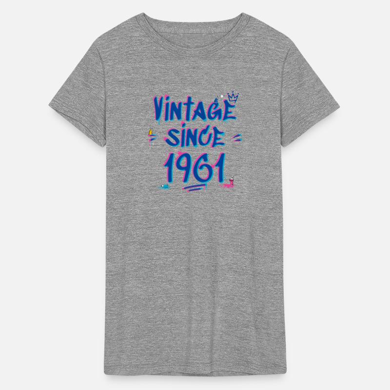 Vintage Since 1961 Graffiti Glitch 64th Bday Vibes